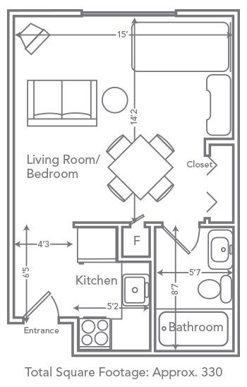 Studio Floorplan